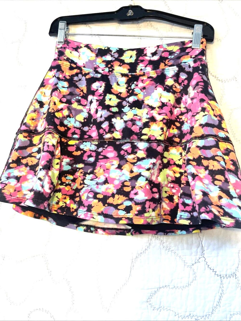 Donajo Fit wear  skort golf tennis multicolor flare summer sports women's Sz 1